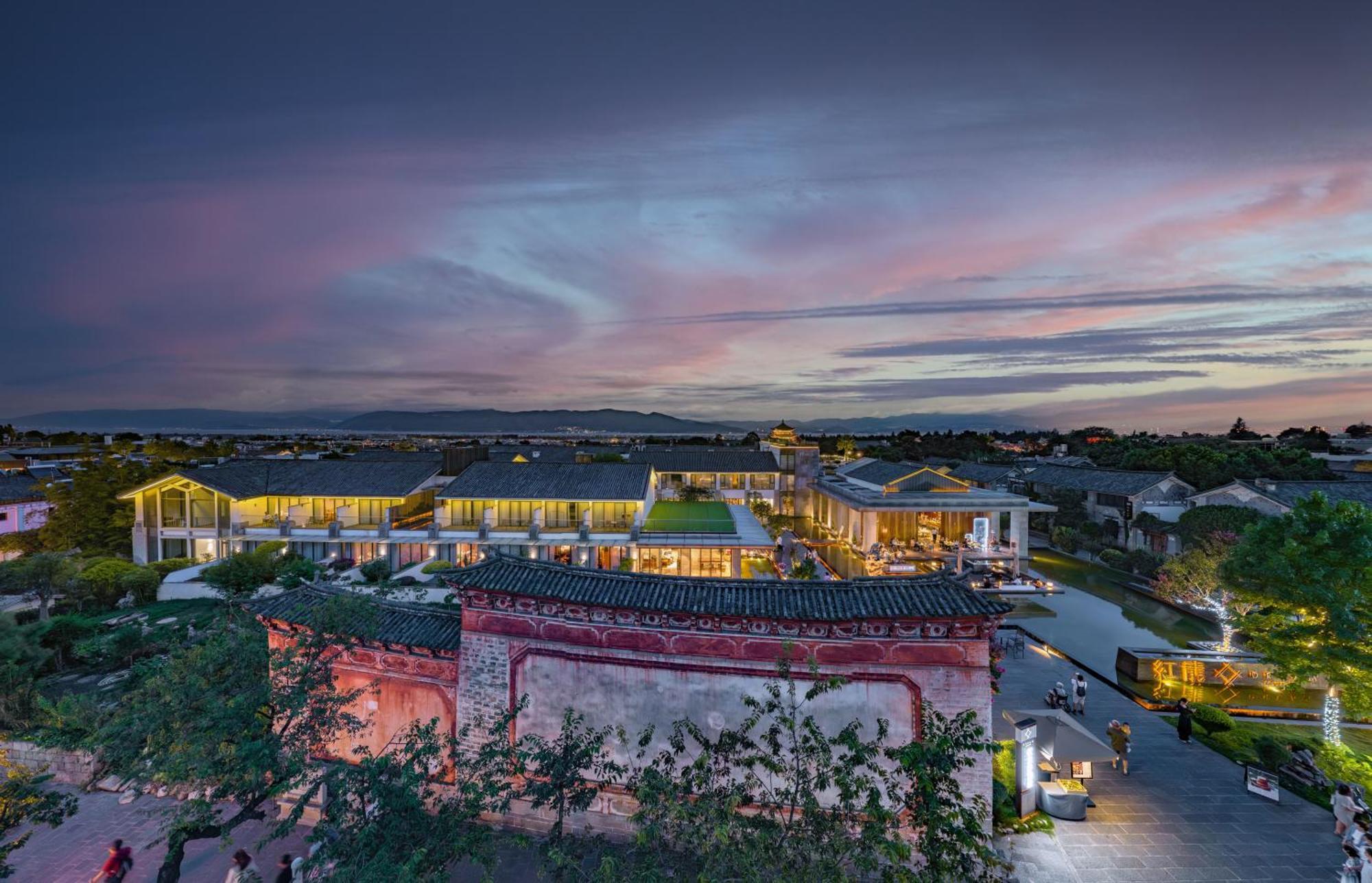 Hong Long Jing Hotel Дали Экстерьер фото